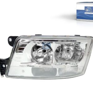 DT Spare Parts 3.32507 Headlamp, left, with headlamp range control, 24 V