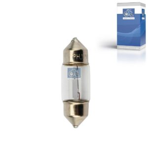 DT Spare Parts 3.32940 Bulb, 12 V, 10 W, L: 27 mm