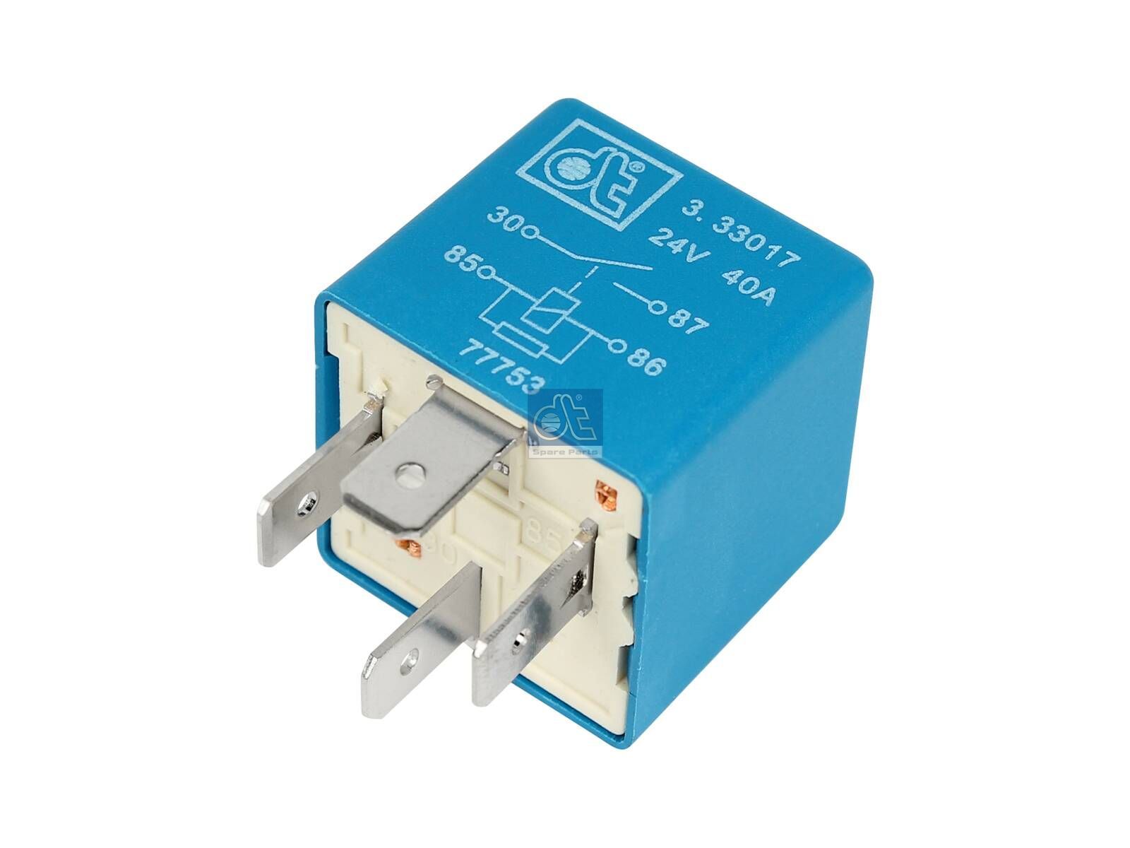 DT Spare Parts 3.33017 Relay, 24 V, 40 A