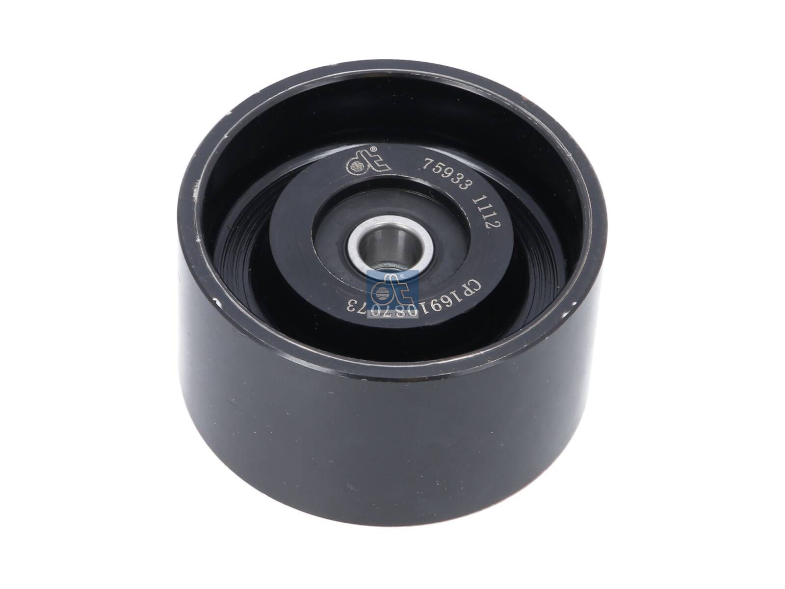 DT Spare Parts 3.34073 Tension roller, d: 12 mm, D: 85 mm, W: 46.5 mm
