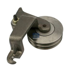 DT Spare Parts 3.34077 Tension roller, complete, DP: 118 mm, W: 34 mm, 2 grooves