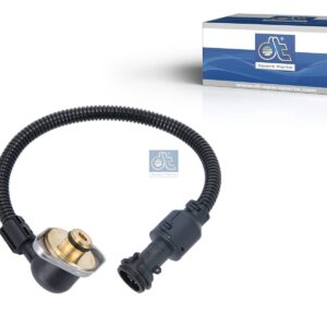 DT Spare Parts 3.37004 Charge pressure sensor, b: 6.4 mm, Lb: 48.5 mm, L: 360 mm, 4 poles