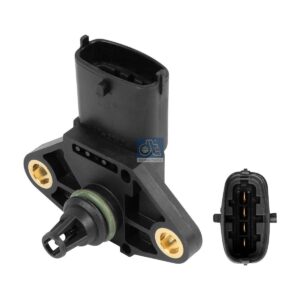 DT Spare Parts 3.37015 Charge pressure sensor, b: 6.4 mm, Lb: 48.3 mm, 4 poles