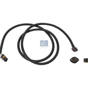 DT Spare Parts 3.37055 Cable harness, black, L: 1750 mm