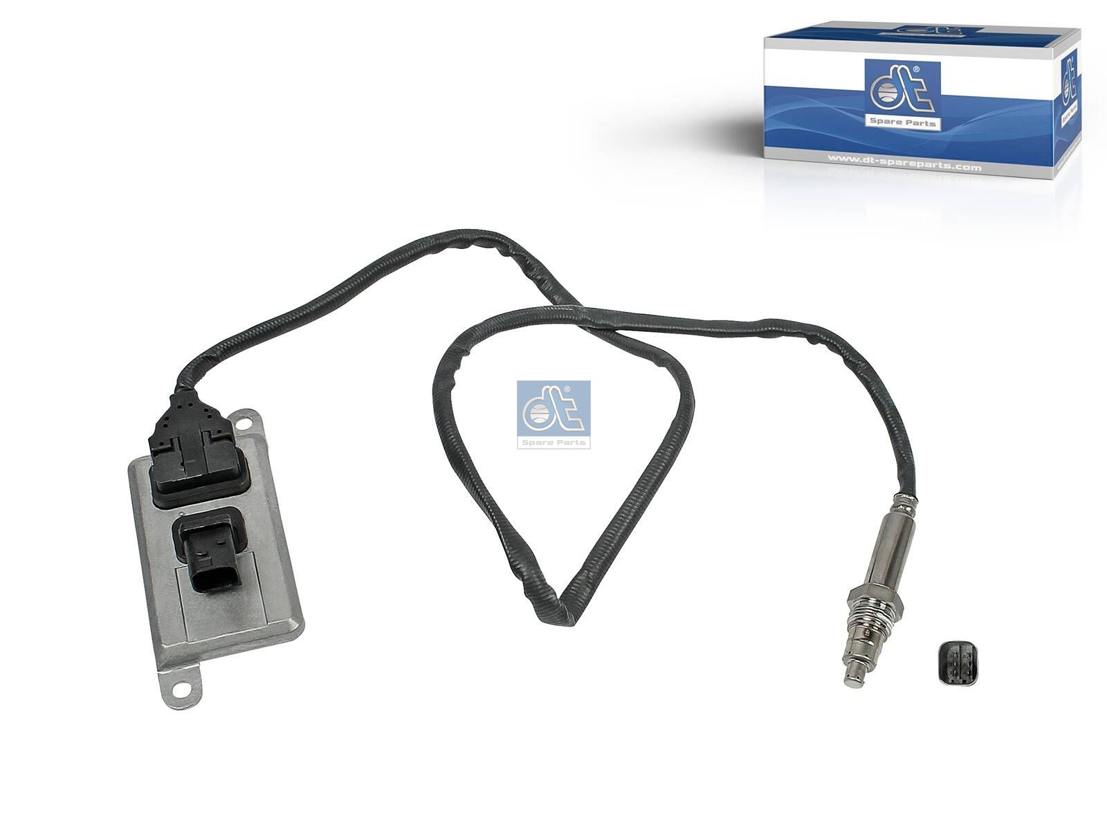 DT Spare Parts 3.37077 NOx Sensor, M20 x 1,5, SW: 22, L: 990 mm, 6 poles