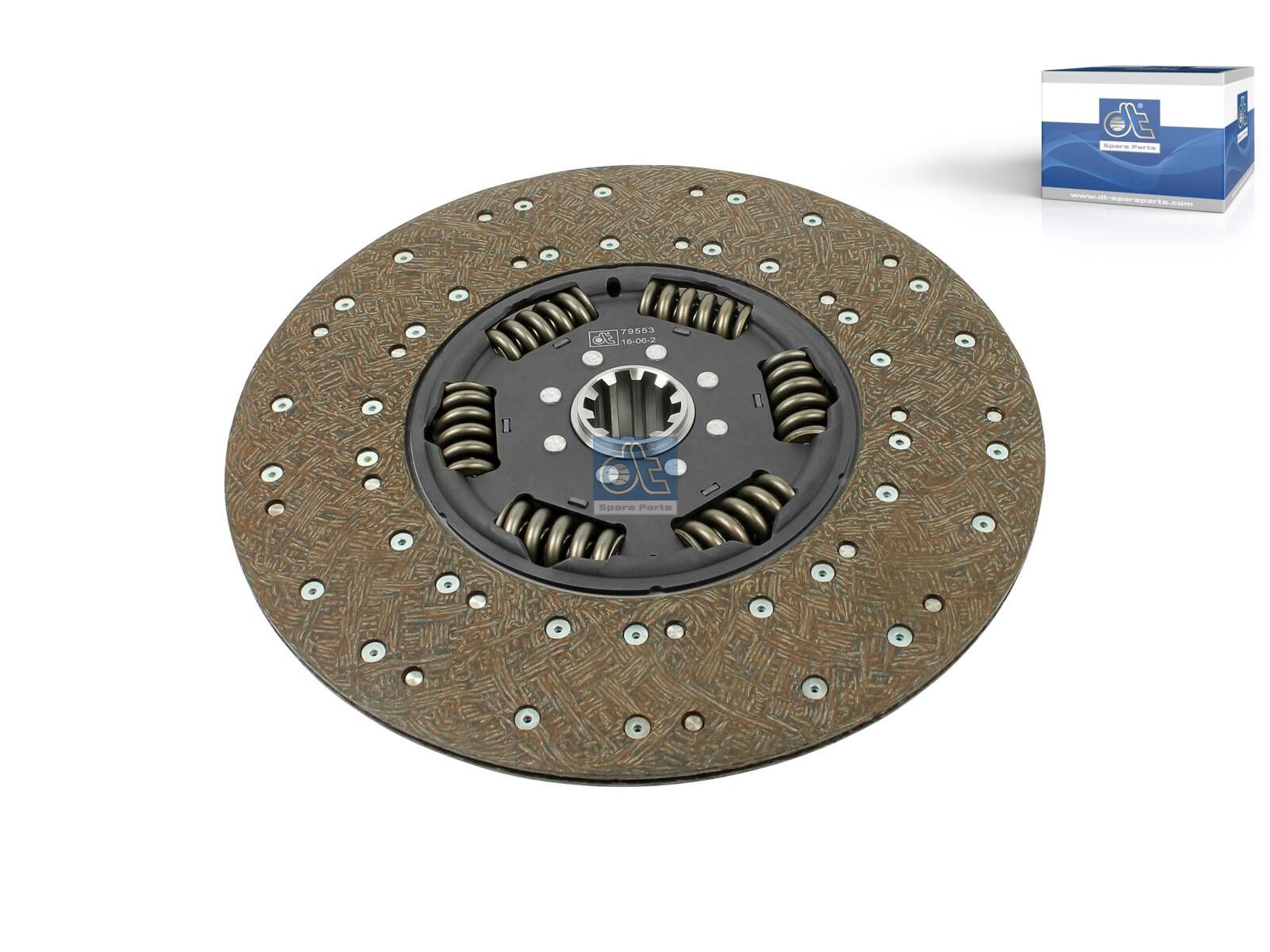DT Spare Parts 3.40032 Clutch disc, D: 430 mm, 10 teeth