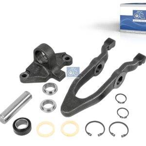 DT Spare Parts 3.40204 Release fork, complete with bracket, d: 25 mm, w: 78.5 mm