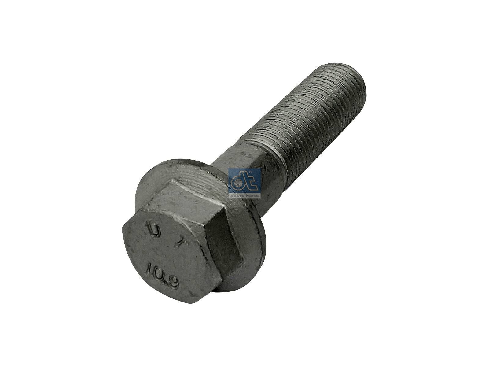 DT Spare Parts 3.59121 Screw, M14 x 1,5, LTh: 40 mm, Lu: 60 mm, SW: 19, 10.9