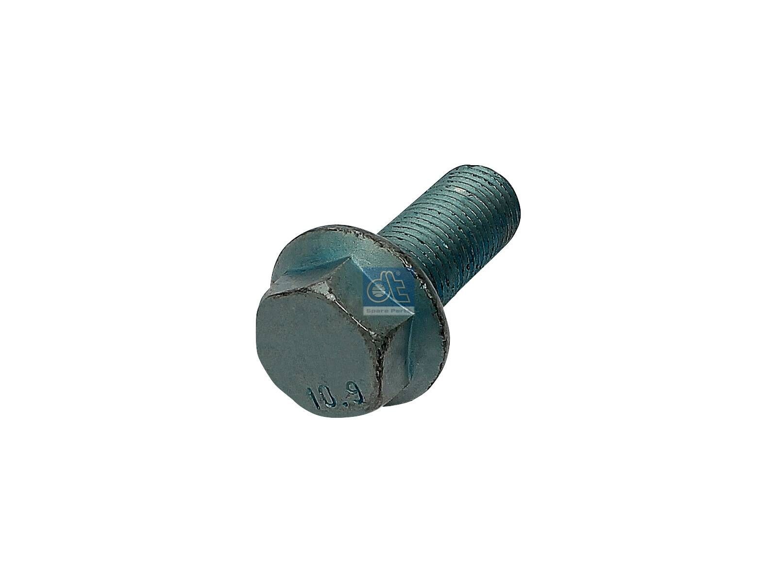 DT Spare Parts 3.59122 Screw, M14 x 1,5, Lu: 35 mm, SW: 19, 10.9