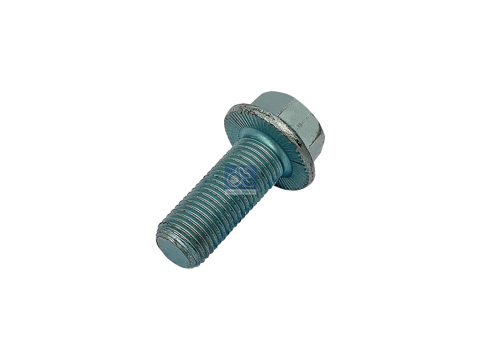 DT Spare Parts 3.59122 Screw, M14 x 1,5, Lu: 35 mm, SW: 19, 10.9