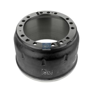 DT Spare Parts 3.62001 Brake drum, D: 410 mm, 10 bores, b: 24 mm, b1: 23 mm, P: 335 mm, d: 298 mm, H: 300 mm, B: 234 mm