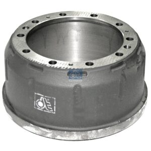 DT Spare Parts 3.62002 Brake drum, D: 410 mm, 10 bores, b: 23 mm, P: 335 mm, d: 298 mm, H: 232 mm, B: 187 mm