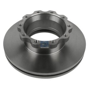 DT Spare Parts 3.62050 Brake disc, D: 432 mm, 10 bores, P: 235 mm, M16 x 1,5, d: 208 mm, H: 135 mm, S: 45 mm, s: 35 mm