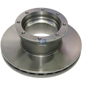 DT Spare Parts 3.62054 Brake disc, D: 330 mm, 8 bores, P: 177 mm, M12 x 1,5, H: 129.5 mm, S: 34 mm, s: 26 mm