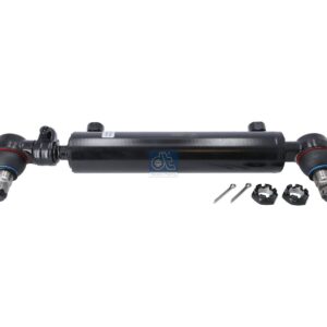 DT Spare Parts 3.63180 Steering cylinder, C: 30 mm, M24 x 1,5, M18 x 1,5, M10 x 1, SW: 36, Lmin: 500 mm, Ls: 250 mm