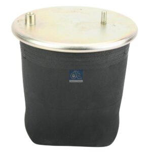 DT Spare Parts 3.66433 Air spring, without piston, d: 130.8 mm, D: 224 mm, L: 448 mm