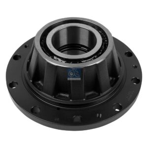 DT Spare Parts 3.67619 Wheel hub, with bearing, d1: 170 mm, d2: 170 mm, D: 369 mm, 10 bores, b: 22 mm, H: 159 mm