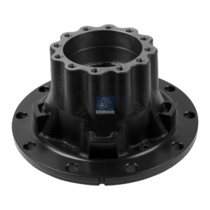 DT Spare Parts 3.67636 Wheel hub, without bearings, d1: 145 mm, d2: 160 mm, D: 369 mm, 10 bores, b: 22 mm, H: 230 mm