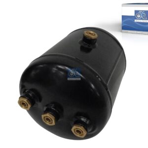 DT Spare Parts 3.70104 Air tank, 8 l, D: 206 mm, M22 x 1,5, L: 294 mm, 12.5 bar