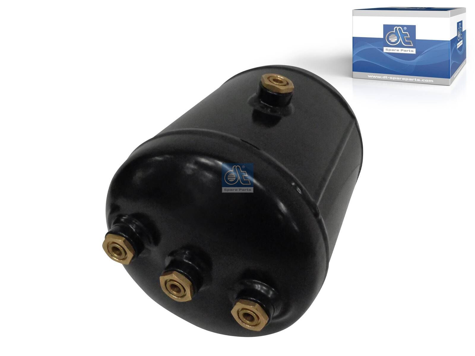 DT Spare Parts 3.70104 Air tank, 8 l, D: 206 mm, M22 x 1,5, L: 294 mm, 12.5 bar