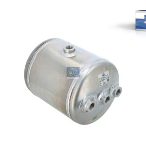 DT Spare Parts 3.70121 Air tank, 8 l, D: 206 mm, M22 x 1,5, L: 294 mm, 12.5 bar