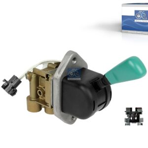 DT Spare Parts 3.72092 Hand brake valve, M16 x 1,5, max. 10 bar