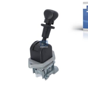 DT Spare Parts 3.72093 Hand brake valve, Lb: 90 mm, M8, M16 x 1,5, max. 10 bar, Tmin: -40 °C, Tmax: 80 °C