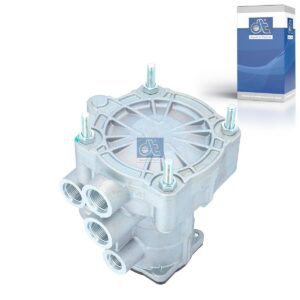 DT Spare Parts 3.72112 Trailer control valve, M16 x 1,5, M22 x 1,5, max. 8.5 bar, Pre: 0.2 bar