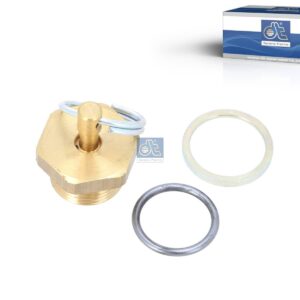 DT Spare Parts 3.72185 Water drain valve, M22 x 1,5, SW: 27, H: 17.5 mm