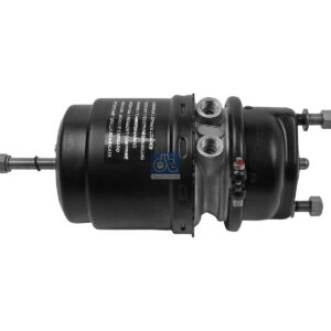 DT Spare Parts 3.74001 Spring brake cylinder, left, M16 x 1,5, M22 x 1,5, Ls: 75 mm, Lp: 20 mm