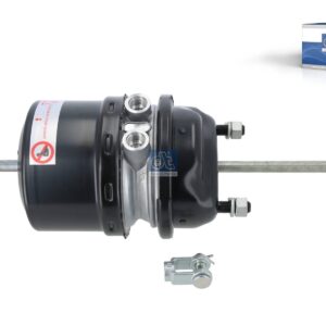 DT Spare Parts 3.74015 Spring brake cylinder, right, M16 x 1,5, M22 x 1,5, Ls: 57 mm, Lp: 200 mm