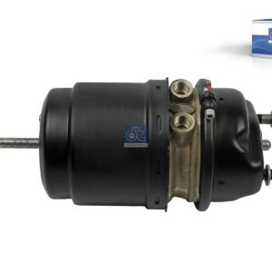 DT Spare Parts 3.74034 Spring brake cylinder, left, M16 x 1,5, M22 x 1,5, Ls: 75 mm, Lp: 20 mm