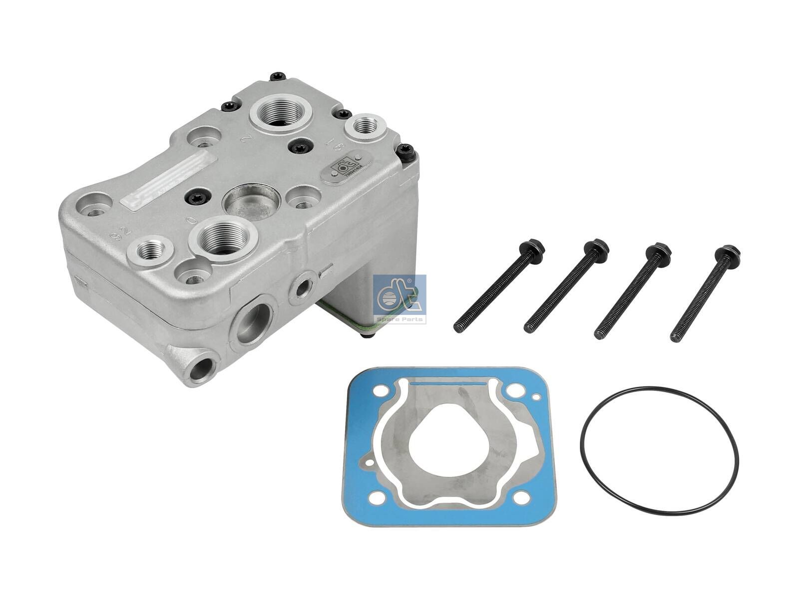 DT Spare Parts 3.75018 Cylinder head, compressor, complete