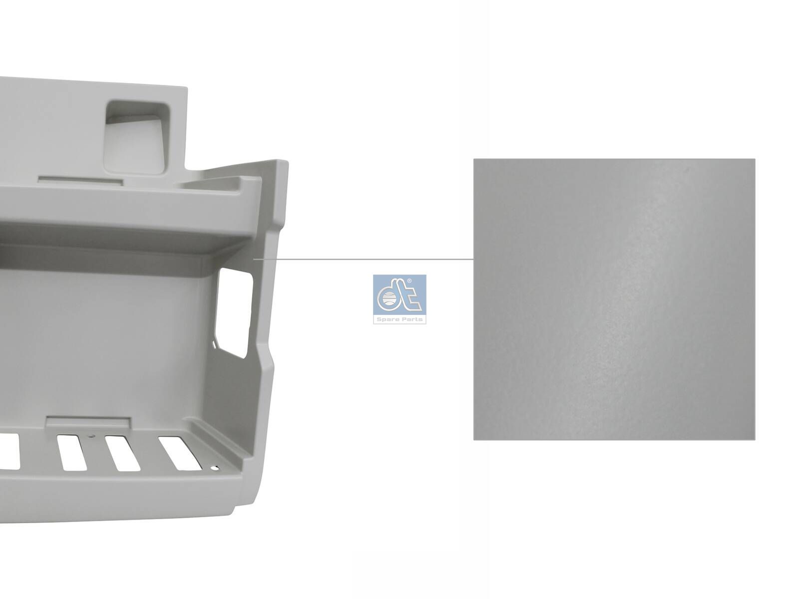 DT Spare Parts 3.79970 Step well case, right, primed