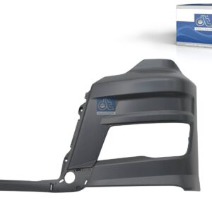 DT Spare Parts 3.79985 Bumper corner, left, grey