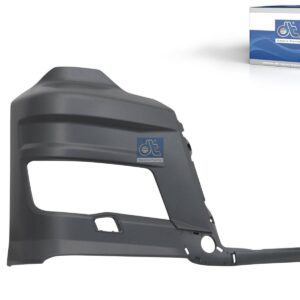 DT Spare Parts 3.79988 Bumper corner, right, grey