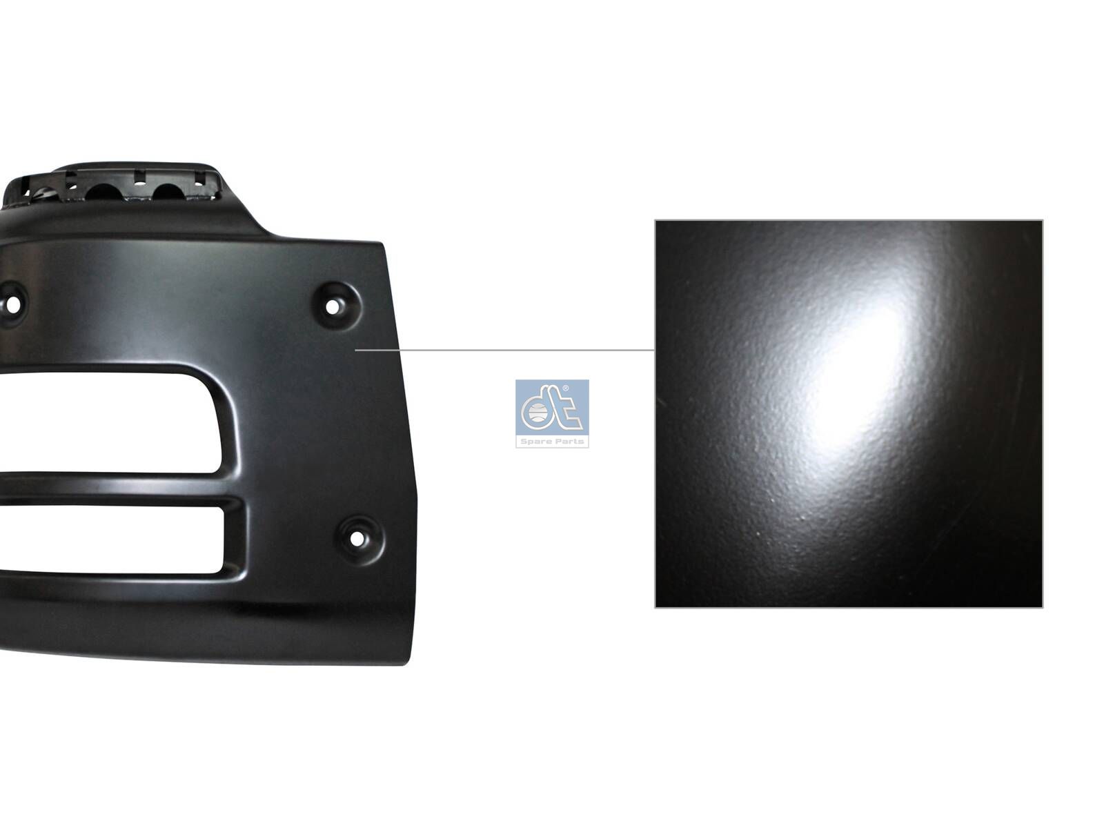 DT Spare Parts 3.80173 Bumper corner, right