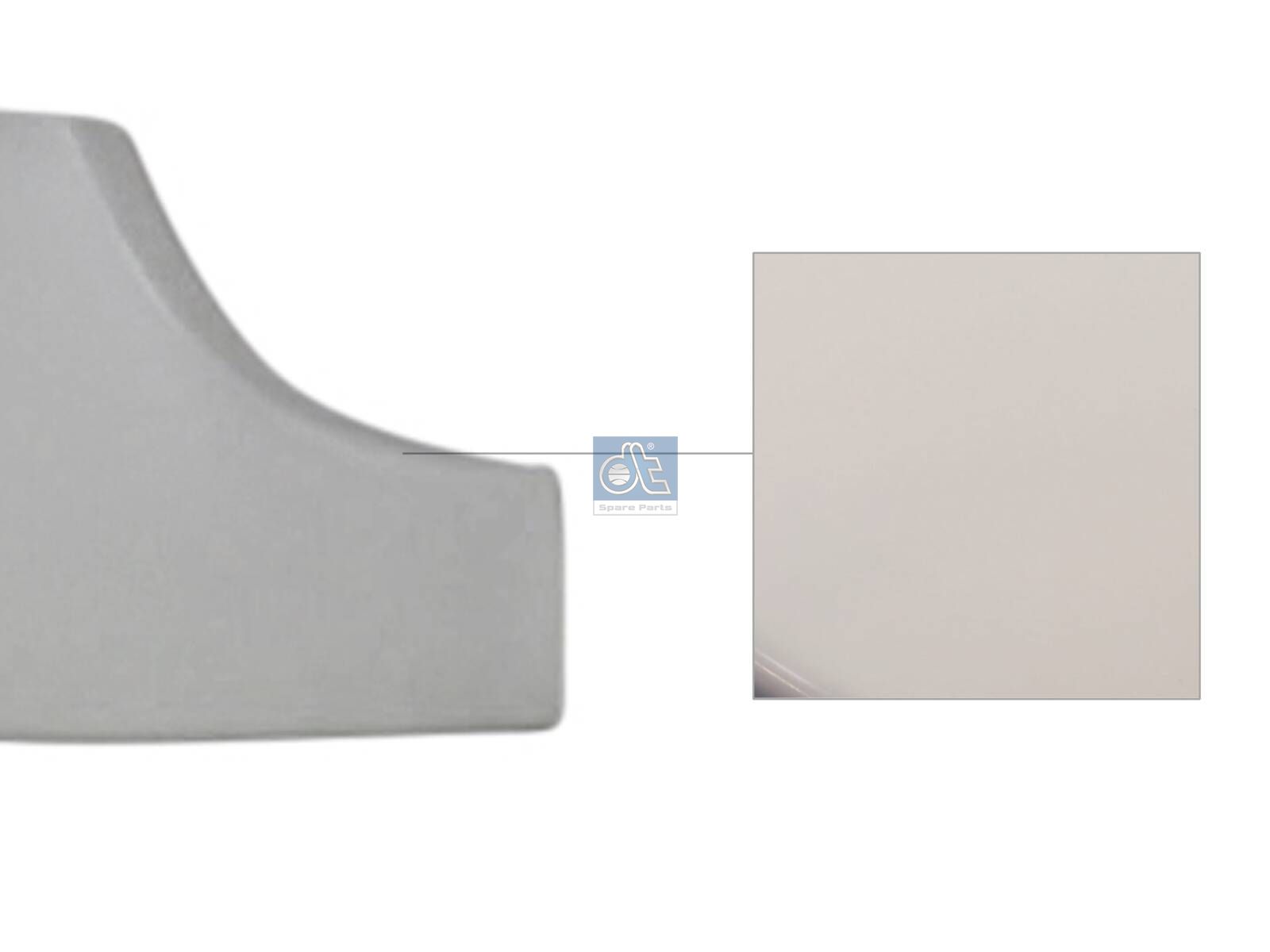 DT Spare Parts 3.80486 Cover, towing eye, right