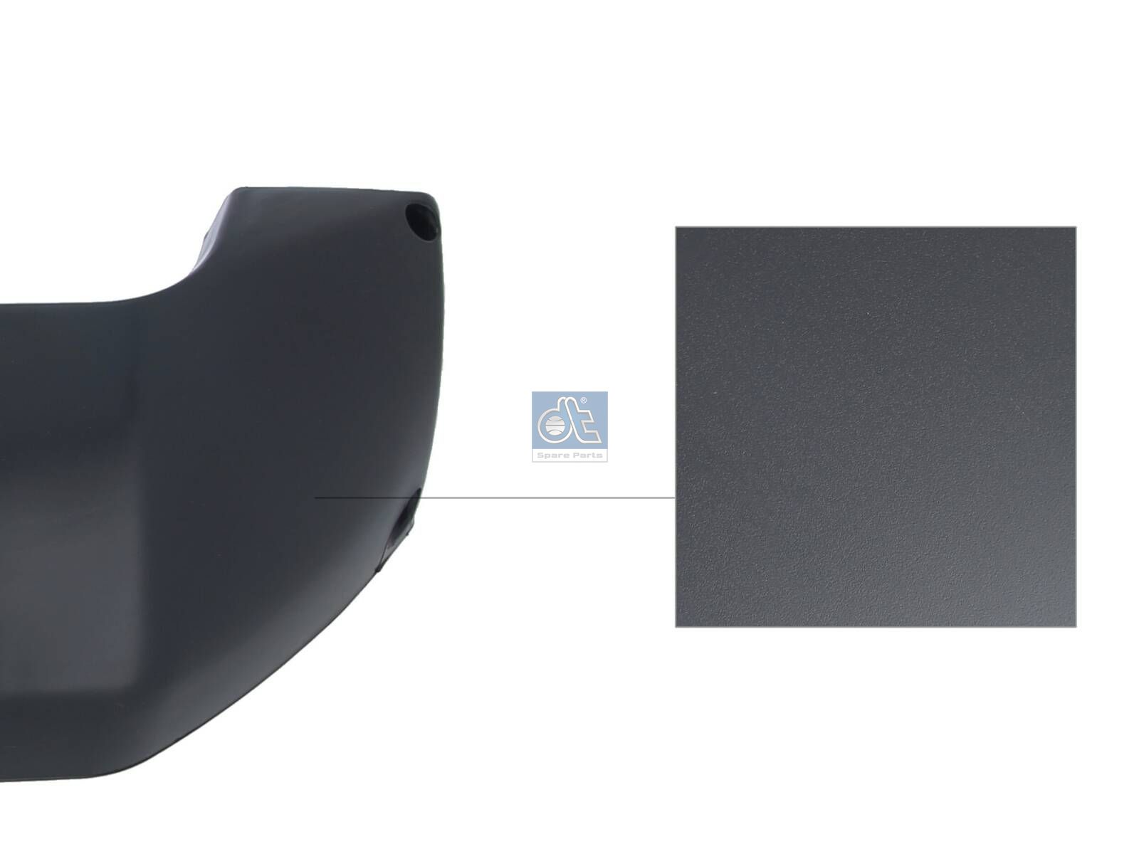 DT Spare Parts 3.80513 Air deflector, left