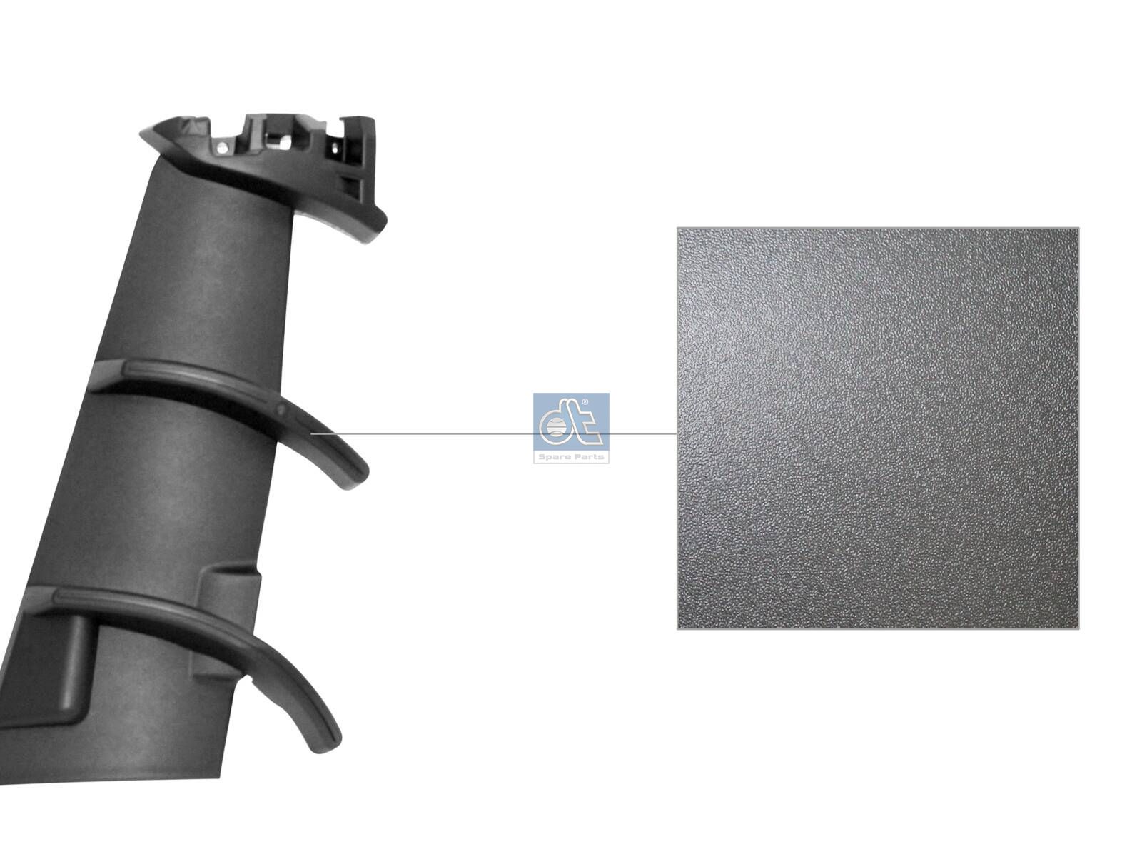 DT Spare Parts 3.80522 Air deflector, left