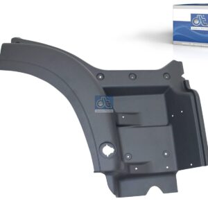 DT Spare Parts 3.81016SP Step well case, right, not primed, black