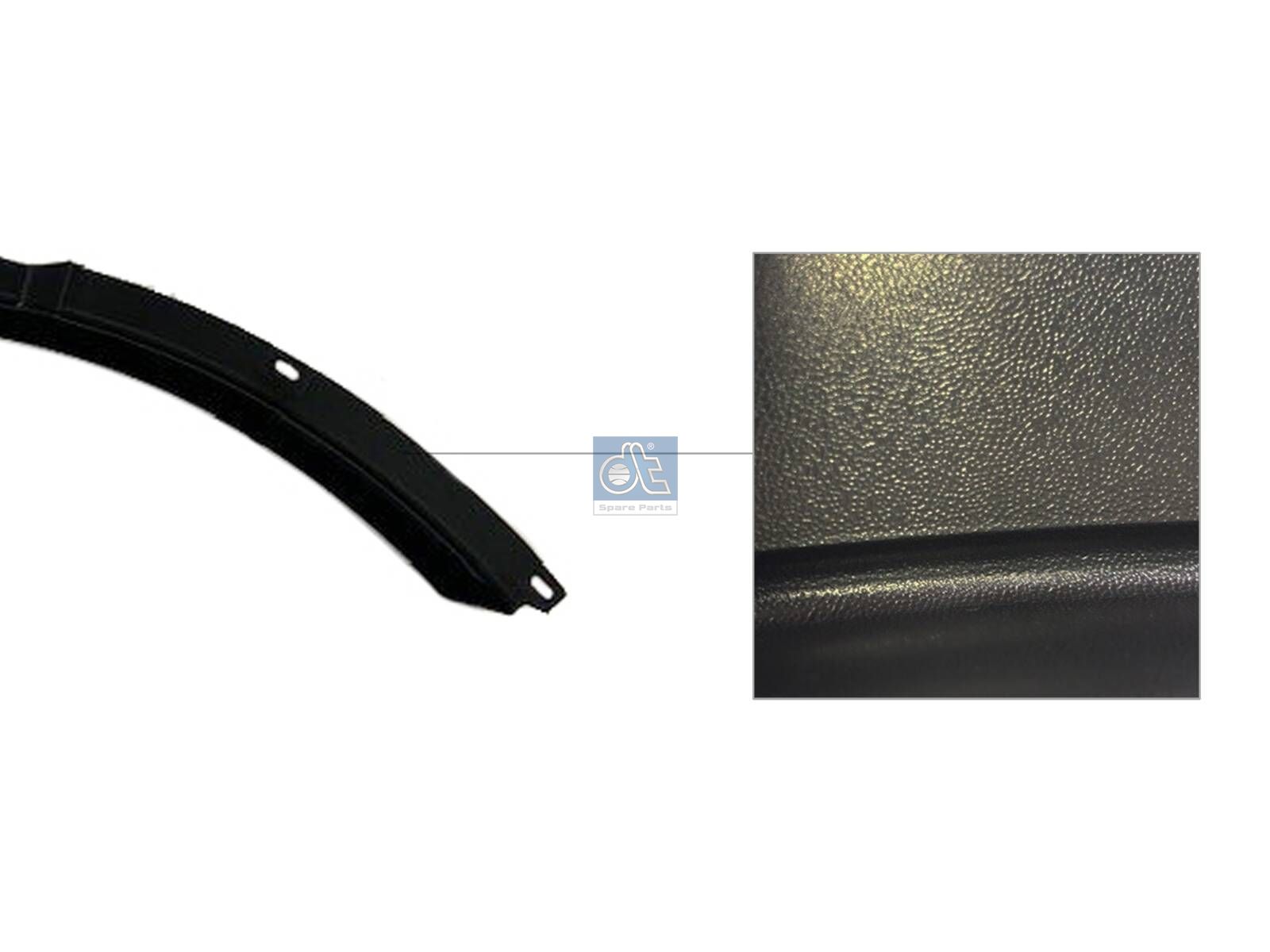DT Spare Parts 3.81180 Fender widener, right