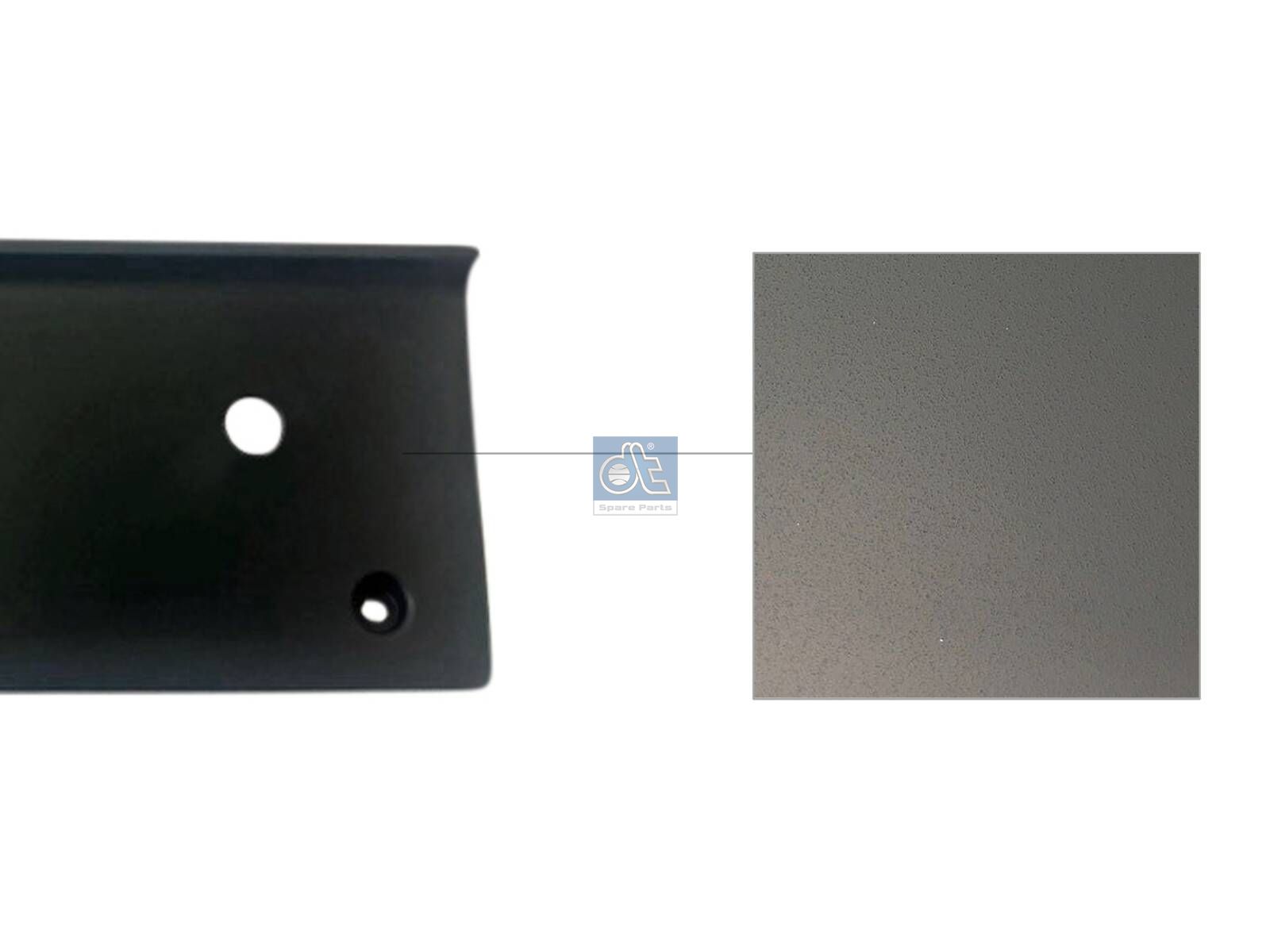 DT Spare Parts 3.81205 Cover, bumper corner, left