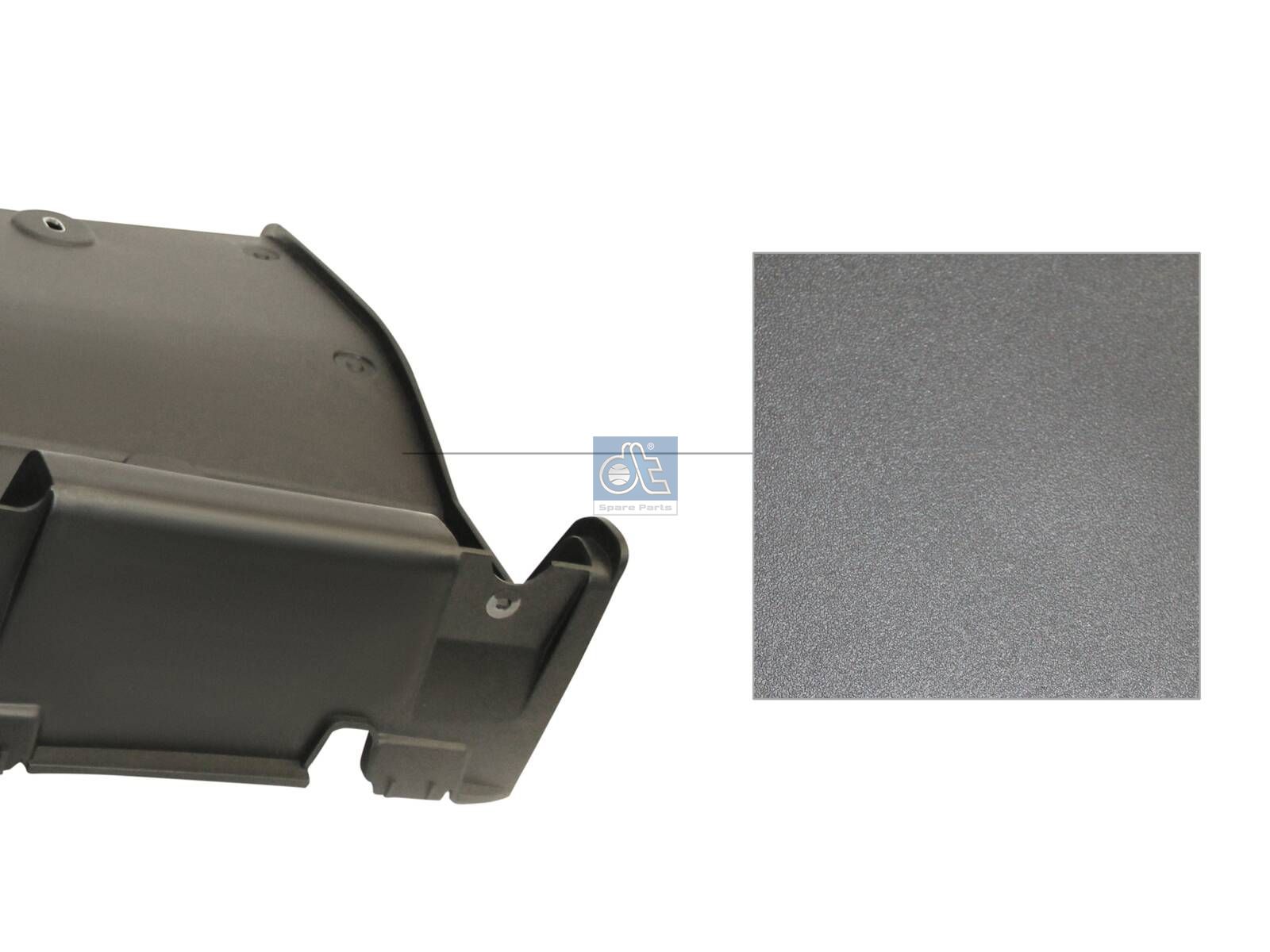 DT Spare Parts 3.81233 Fender, left
