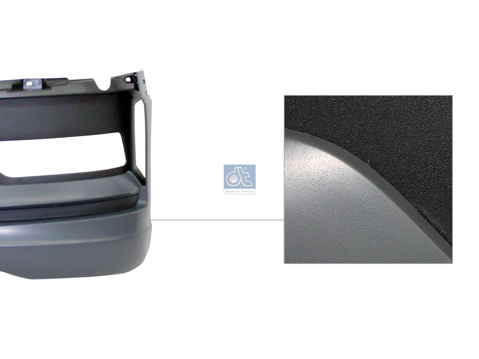 DT Spare Parts 3.81252 Bumper corner, left