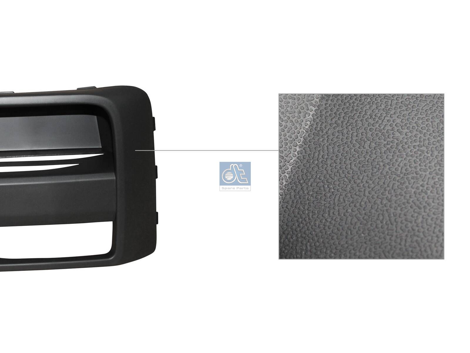 DT Spare Parts 3.81286 Bumper cover, left