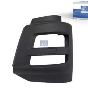DT Spare Parts 3.81289 Bumper cover, left, grey