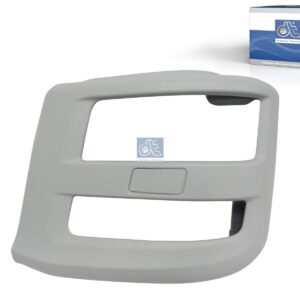 DT Spare Parts 3.81295 Bumper cover, left, white