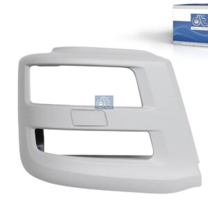 DT Spare Parts 3.81296 Bumper cover, right, white