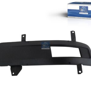 DT Spare Parts 3.81300 Cover, fog lamp, right, black
